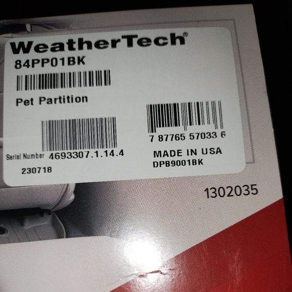 Weather tech pet partition - Picture 9 of 9